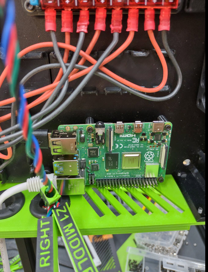 RatRig Vcore4 electronics bottom panel — miniatura 7