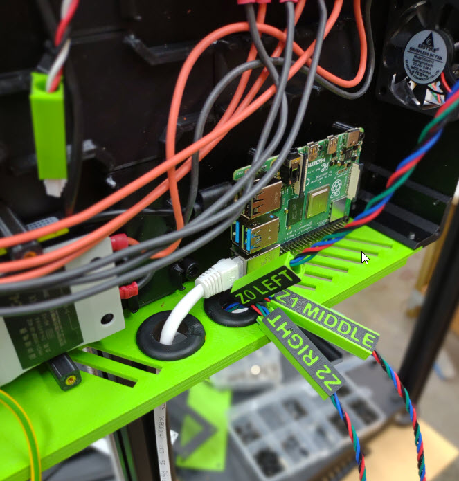 RatRig Vcore4 electronics bottom panel
