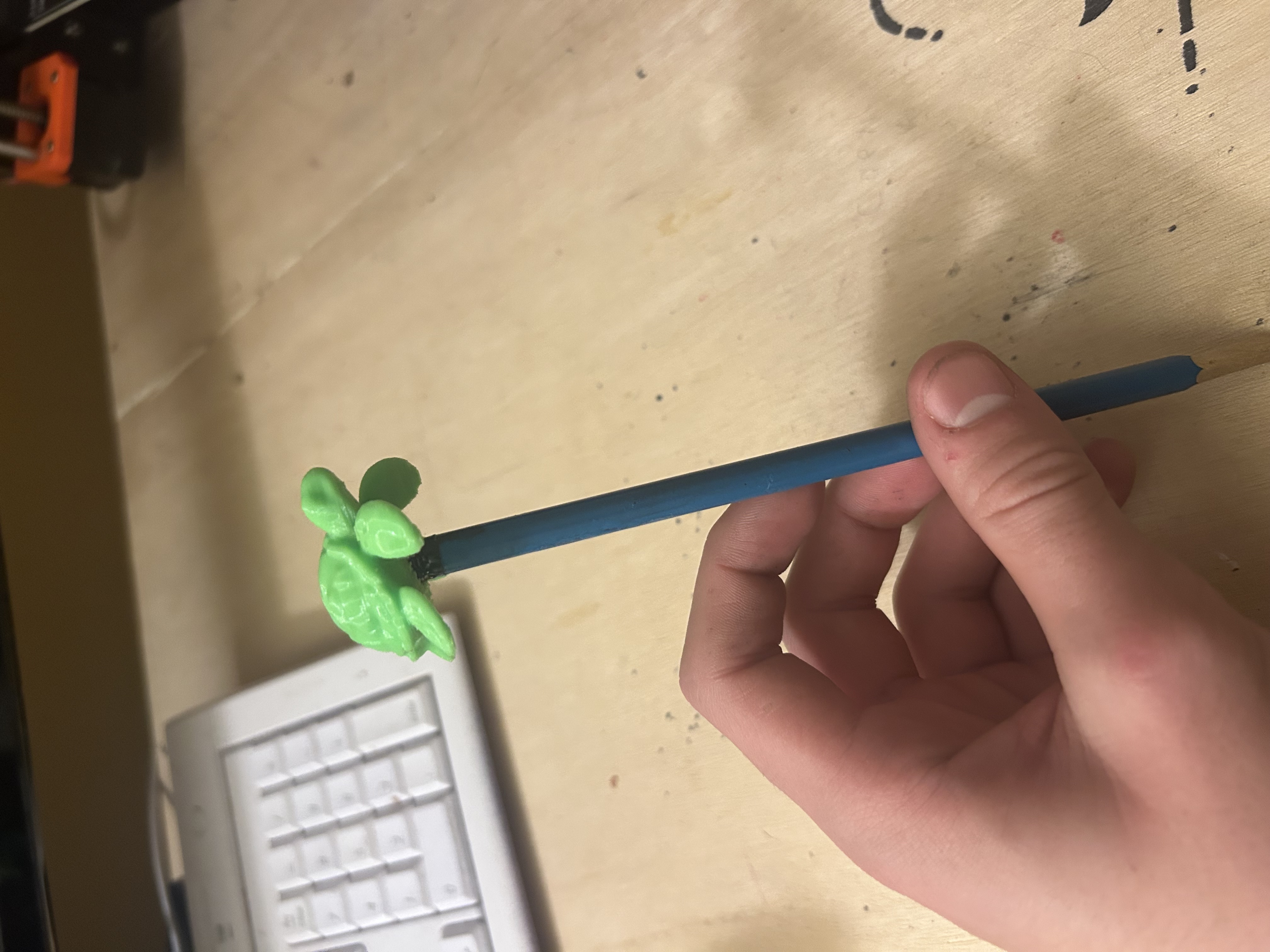 Turtle Pencil Topper