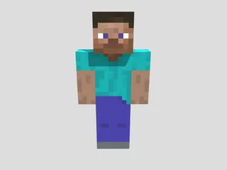 Minecraft Steve figure by JoJoman | Download free STL model ...