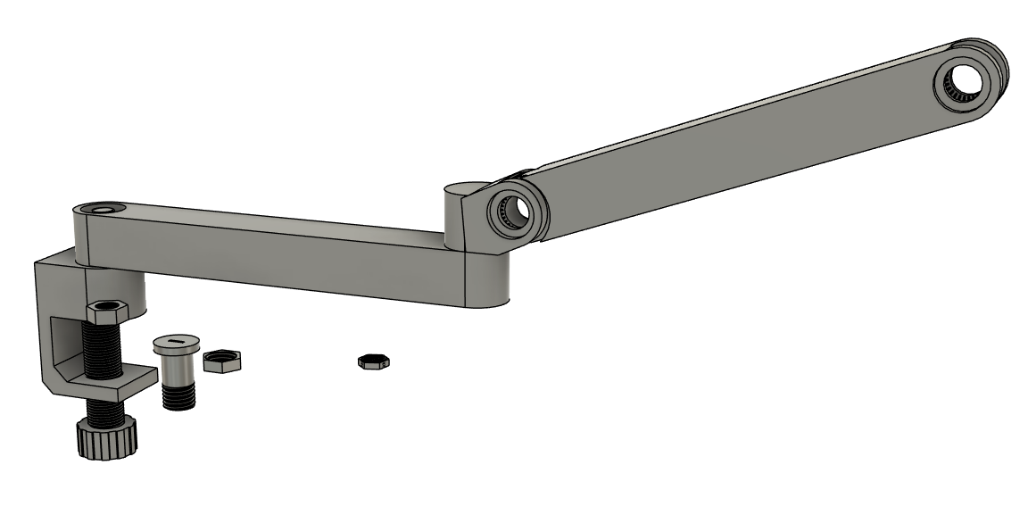 Sturdier Low Profile Mic arm