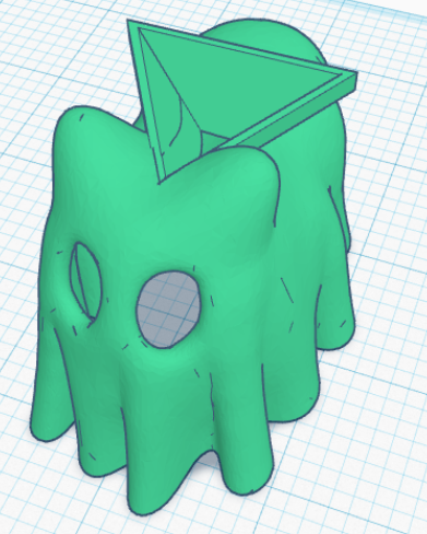 Ghost Cat Rubik's Cube Stand