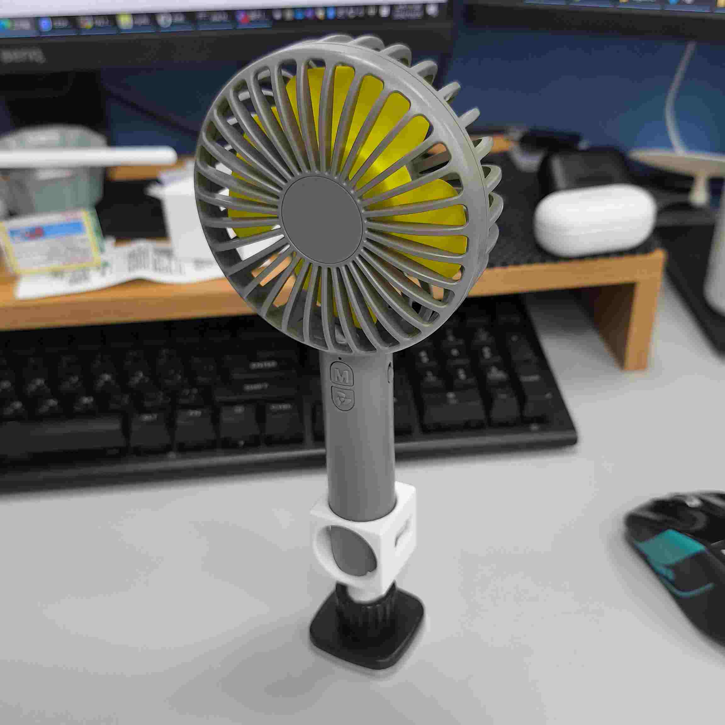 A handy fan adapter for 17mm ball mount