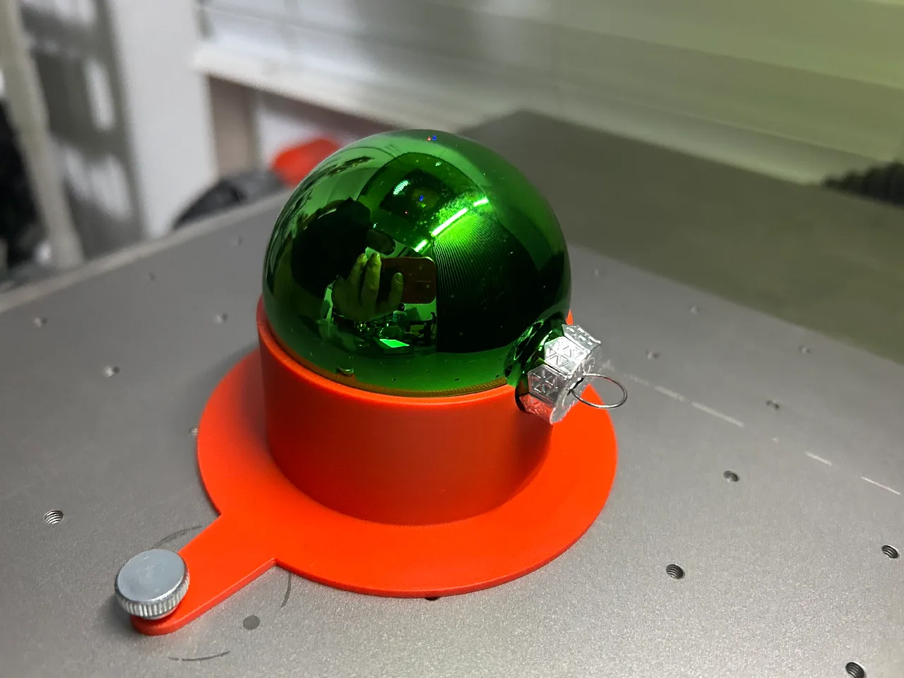 オーナメント・オブジェ s. 2.5＂ Ornament Jig (XTool F1 Ultra) by Print3dDesign | Download