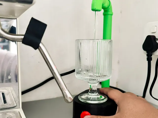 Sleek Tabletop Water Dispenser Shell