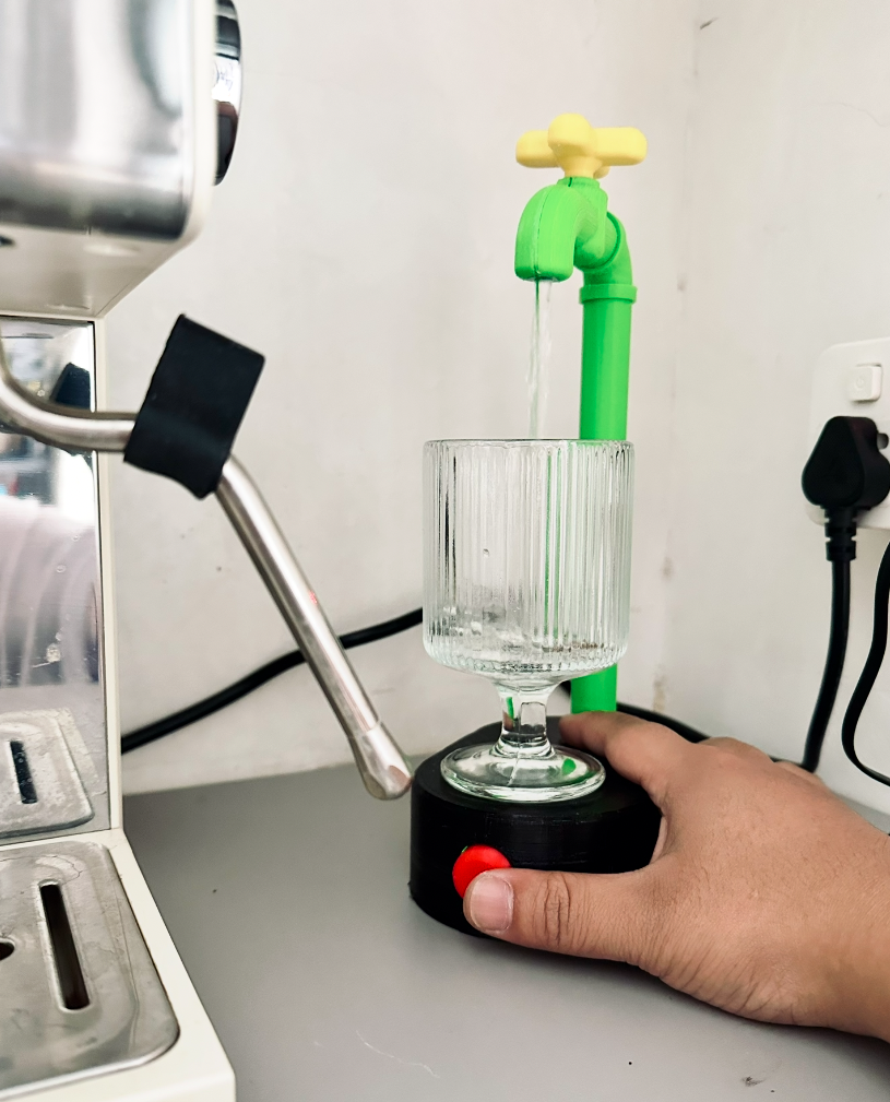 Sleek Tabletop Water Dispenser Shell