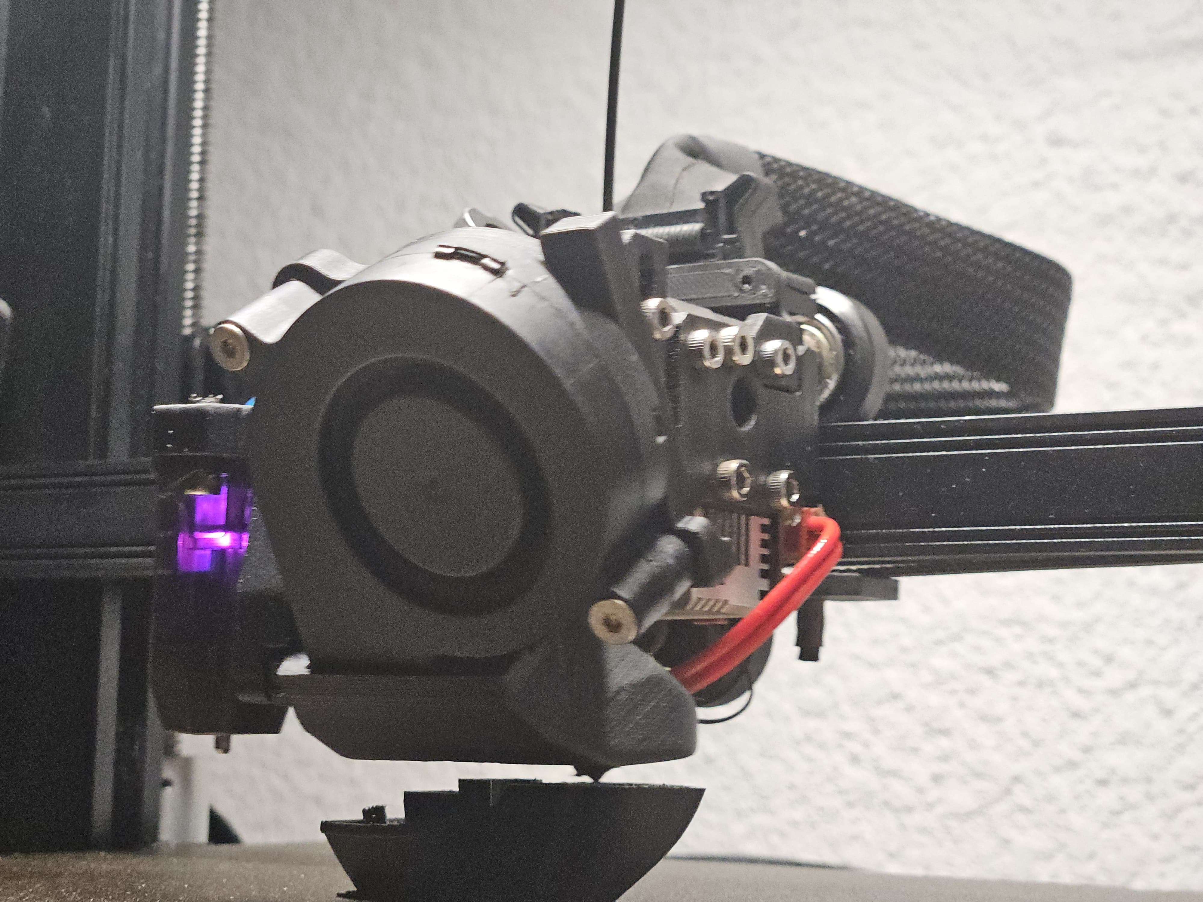 Ender 3 S1/ S1 Pro Extruder Upgrade: 5015 layer fan + 3010 HS fan + V6 hblock (Optional) + all other adapted parts needed