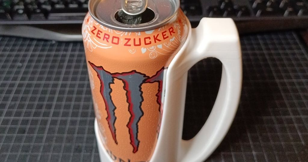 Monster can holder by Russo Download free STL model