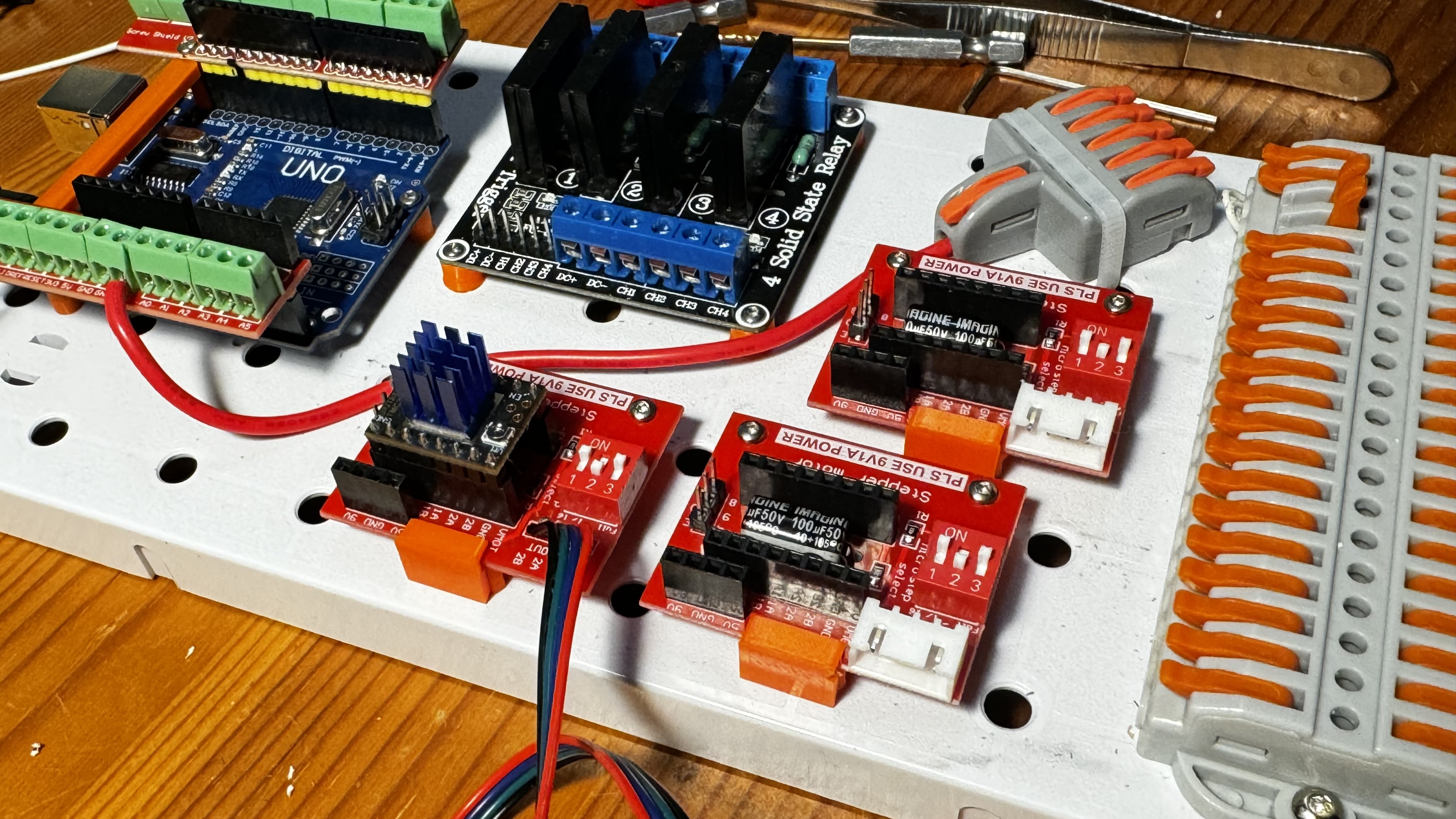 DRIVER'S BED (TMC2208 V3.0 Control Extension Shield Board)