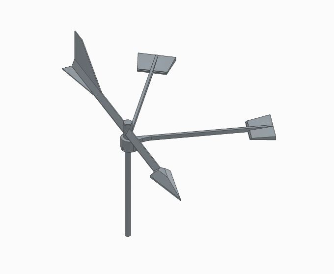 girouette simple / Easy wind vane
