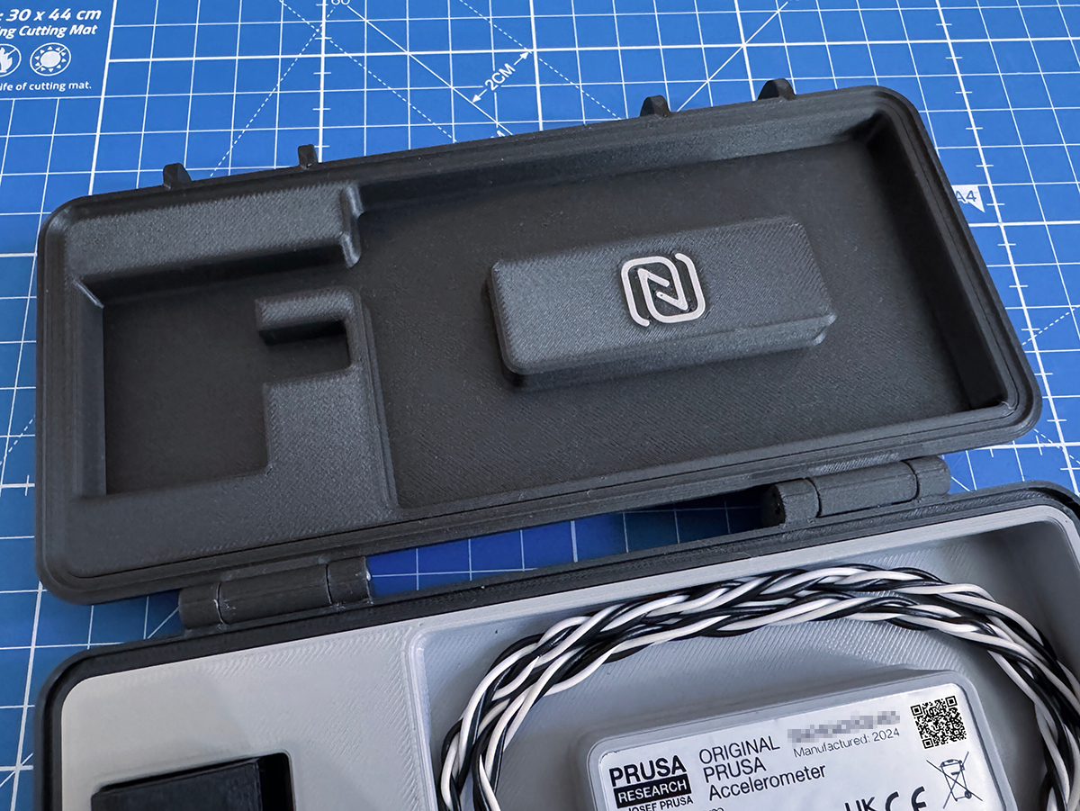 Miniatura 6 do modelo 3D PRUSA Accelerometer Storage Box/Case (with optional NFC)