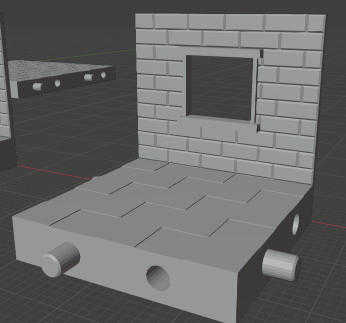 Modular brick wall dungeons — miniatura 3