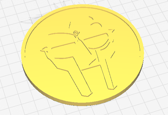 MF DOOM Coaster — thumbnail 2
