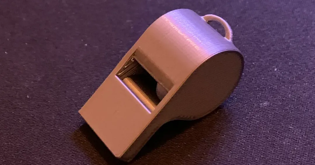 Simple whistle by GrumpyCat Download free STL model