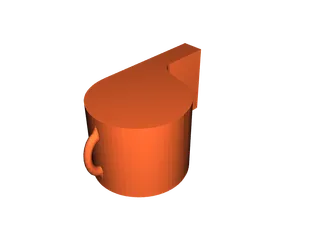 Simple whistle by ŴƚƶƶΨ米 | Download free STL model | Printables.com