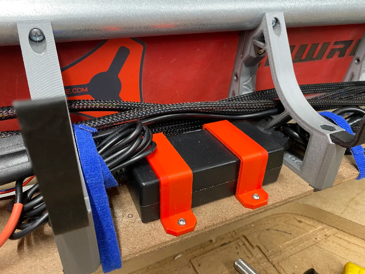 LowRider v4 CNC - Tie Downs to secure 24v Power Supply (AC-DC) to