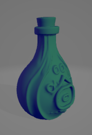 magic or potion bottle — miniatura 2