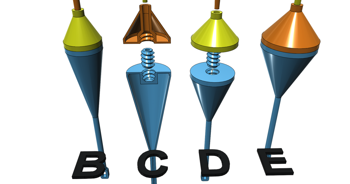 Fishing Float by REDZC Download free STL model