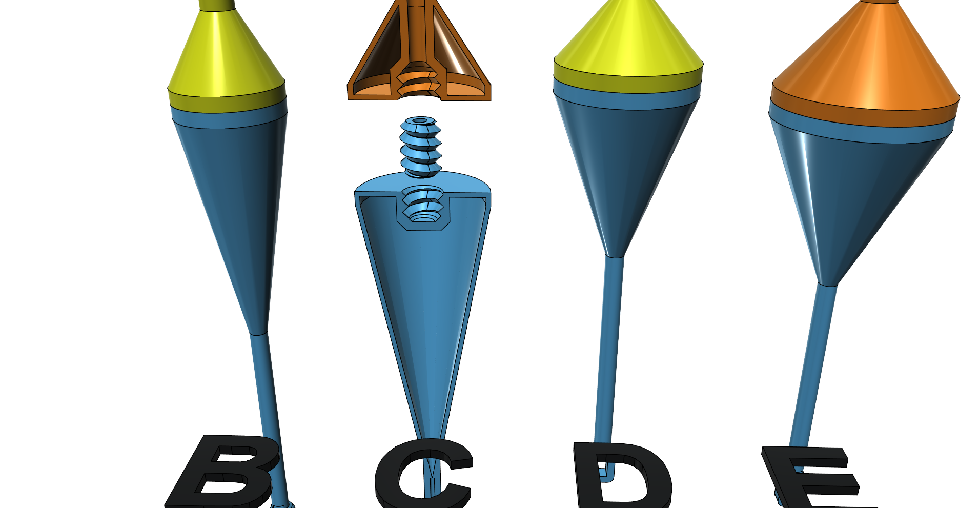 Fishing Float Bobber by REDZC Download free STL model