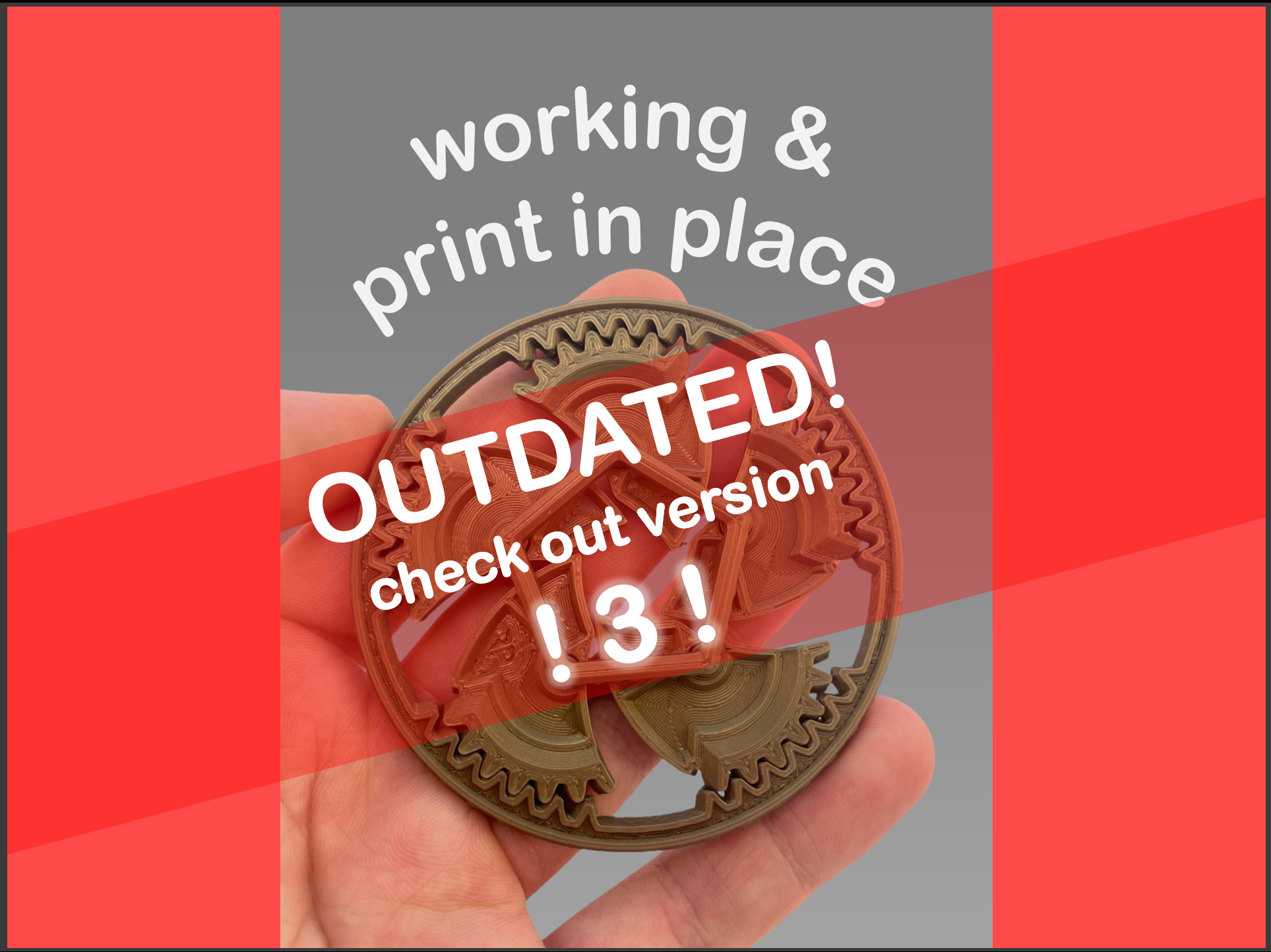mechanical iris | print in place | fidget