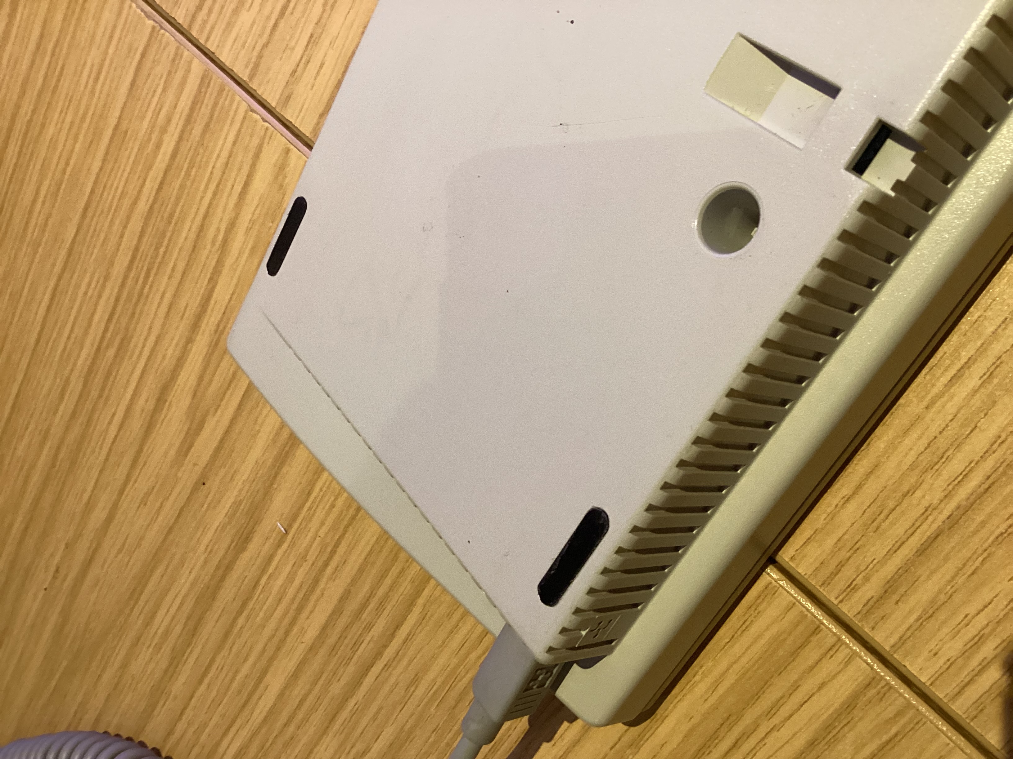 Apple (ALPS-switched) Standard keyboard MO116 Foot template