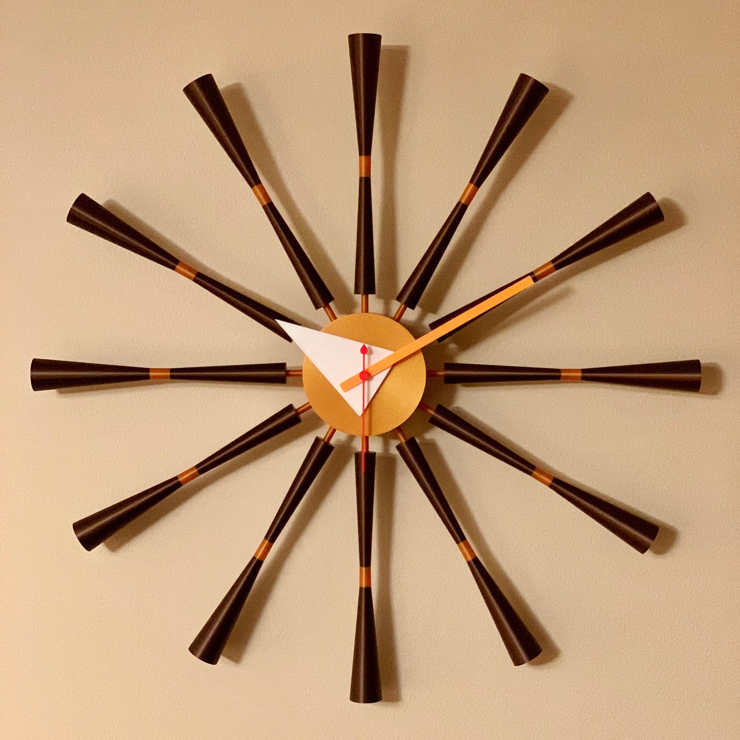 George Nelson Spindle Clock