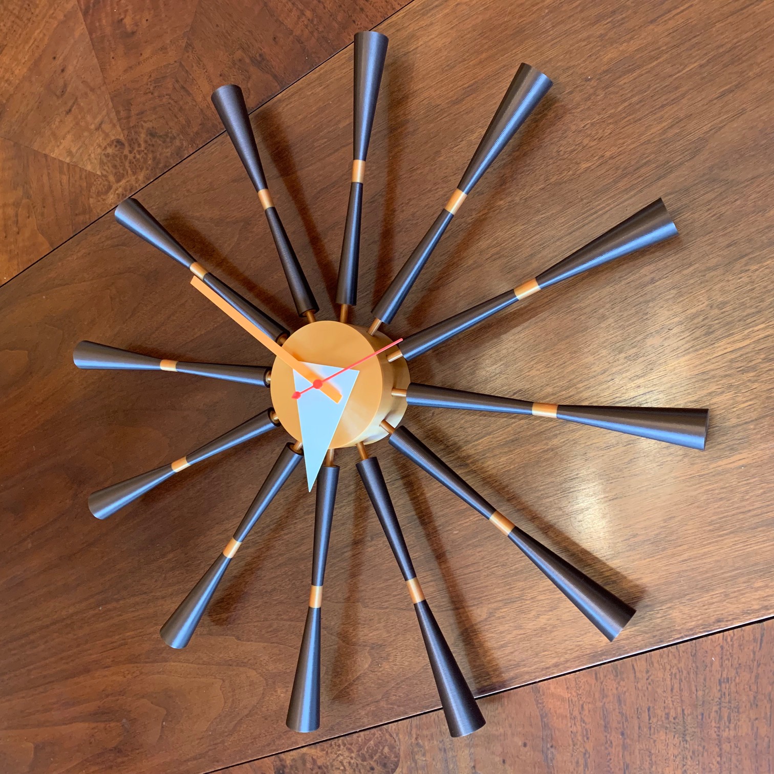 Nelson Spindle Clock by TperroneDesign Printables Store