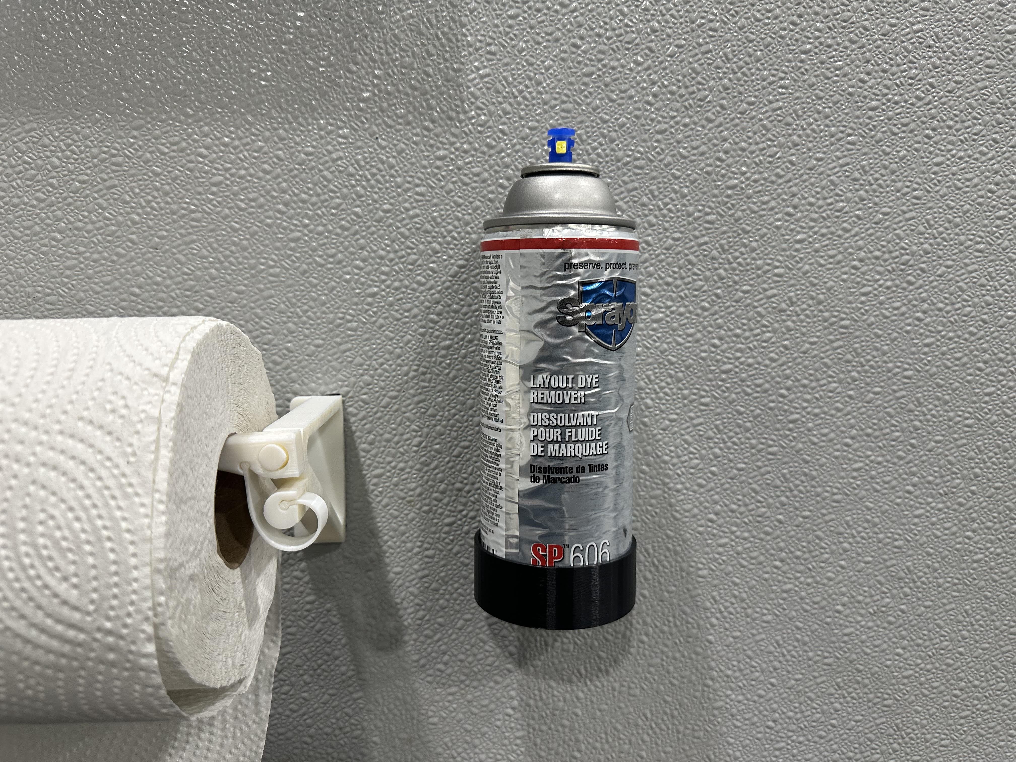Simple Spray Paint / Aerosol Can Wall mount by Jace Download free STL