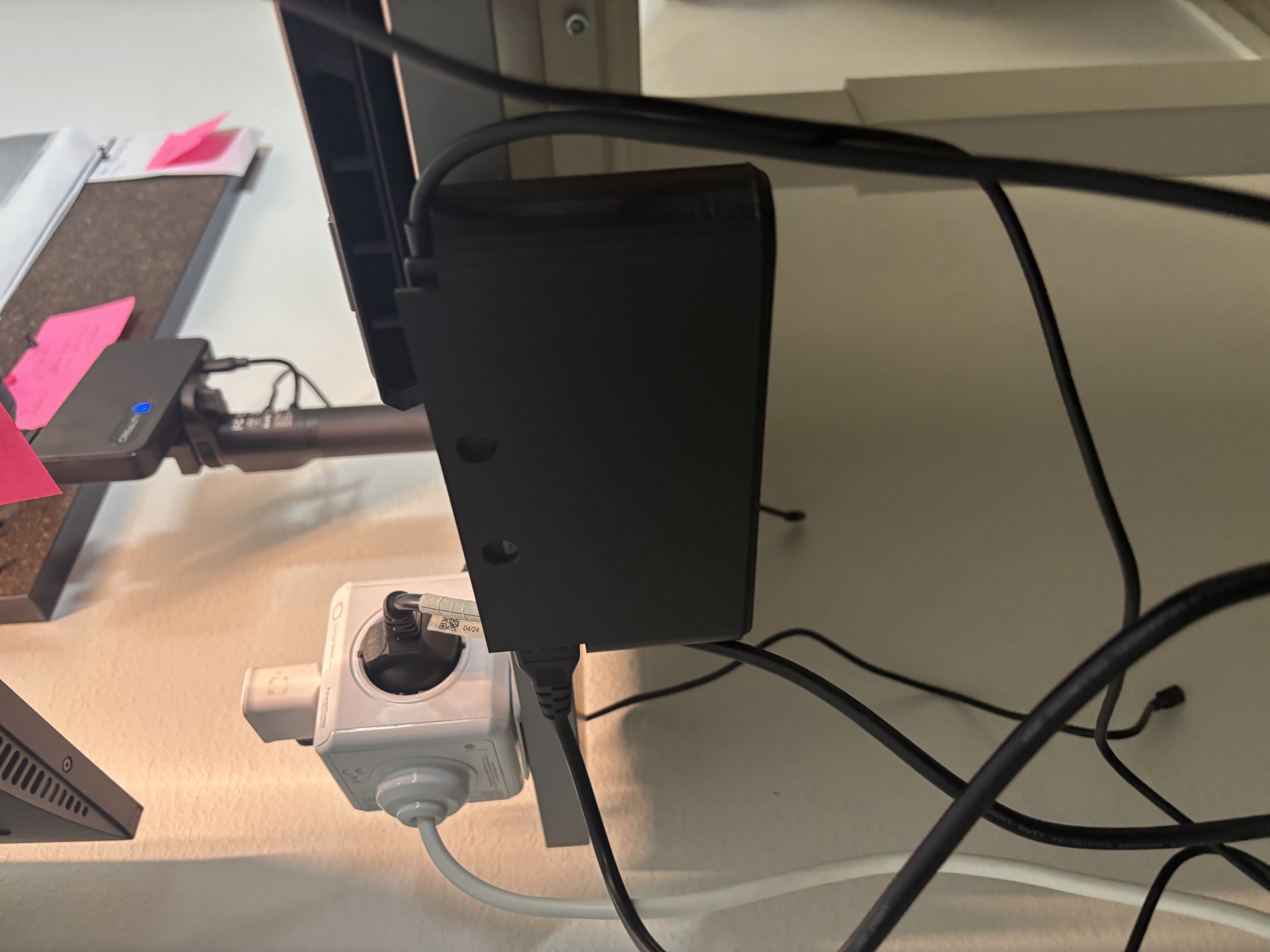 Lenovo Loq laptop charging brick mount
