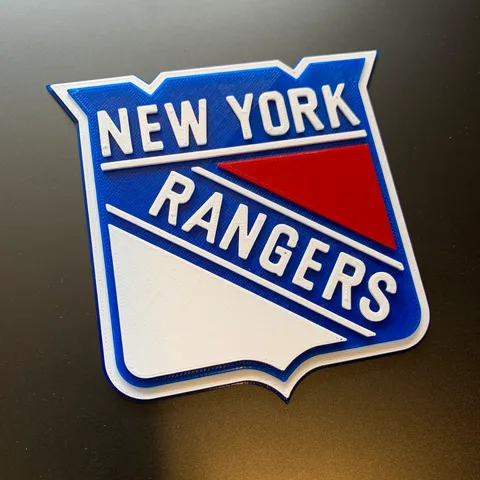 New York Rangers 3D Logo