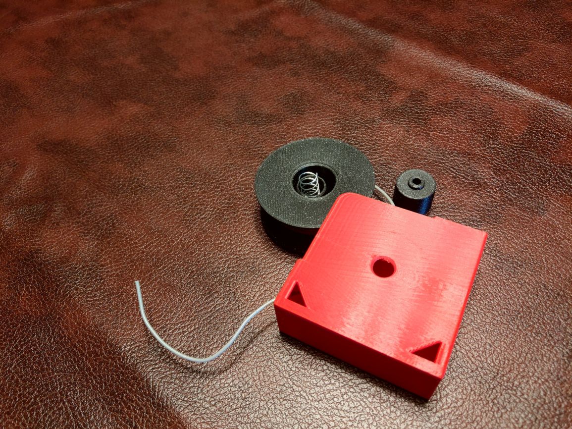 Miniatura 4 do modelo 3D Modular wire spool holder