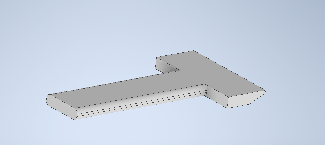 electric stove scraper (handle) by Máté Bilecz Download free STL