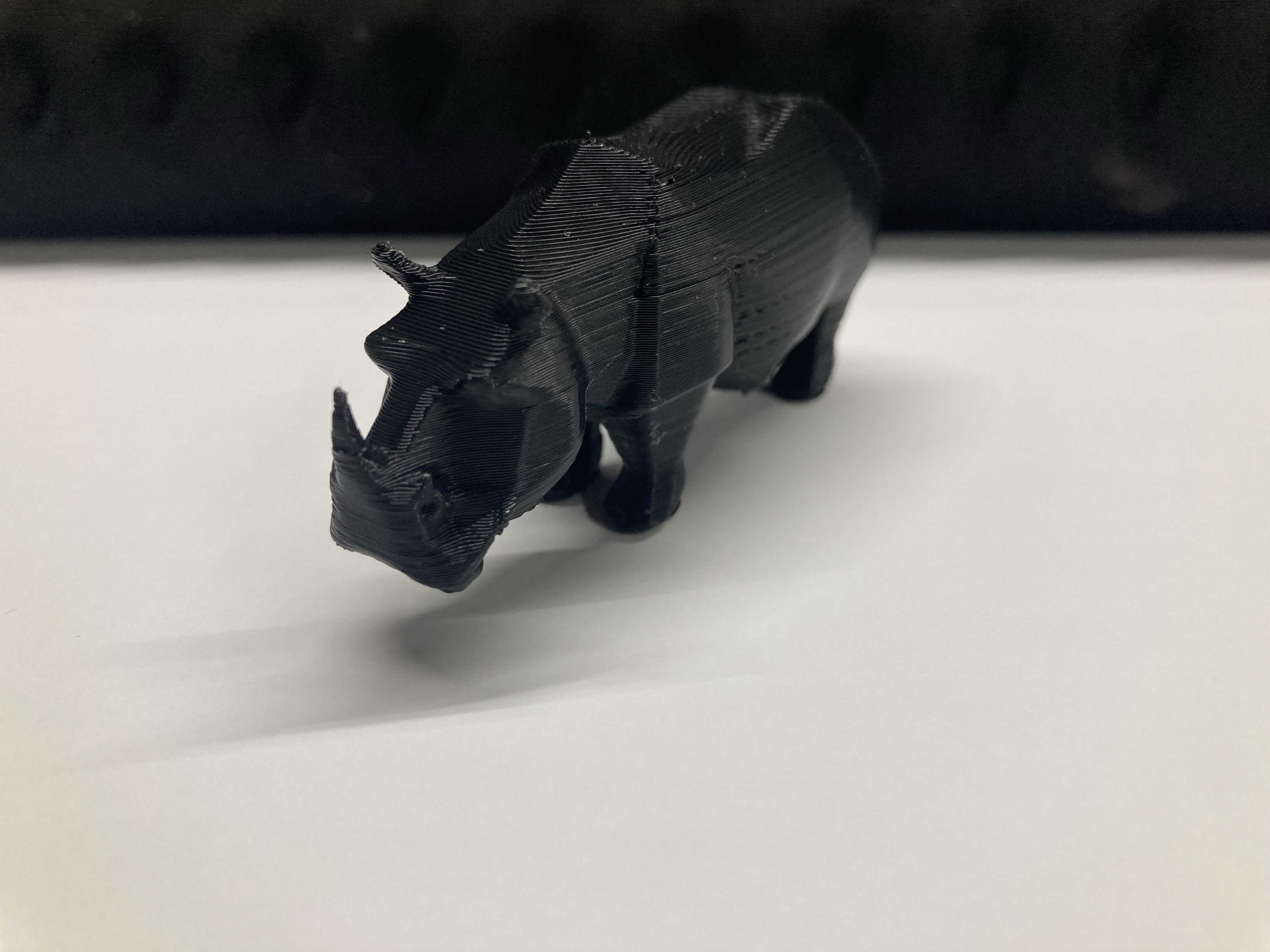 Minimalistic/low-poly Rhino
