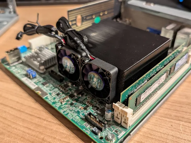 HP Microserver Gen8 CPU-Shroud