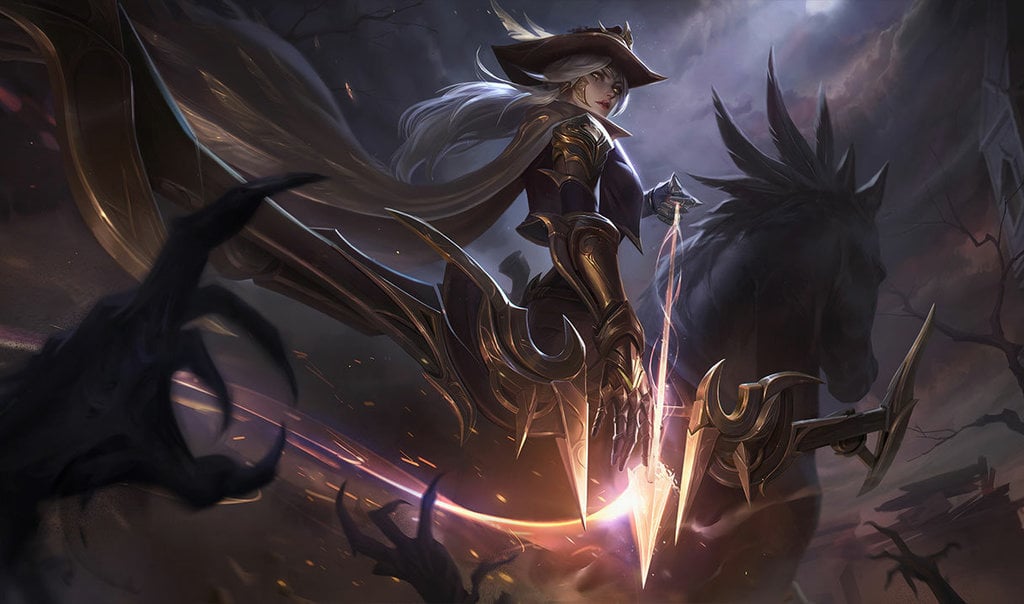 High noon ashe bow - league of legends