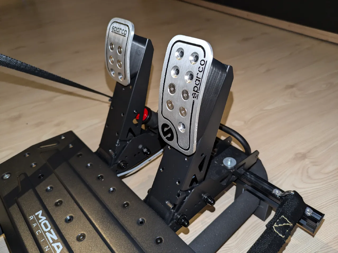 Moza SR-P Lite Sparco Pedal Plate Adapters by BELzEBUB | Download 