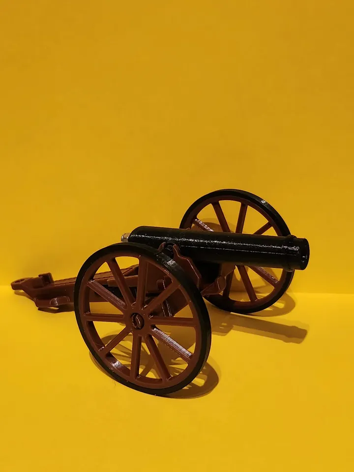 Functional Playmobil Cannon by Trulli3D | Download free STL model ...