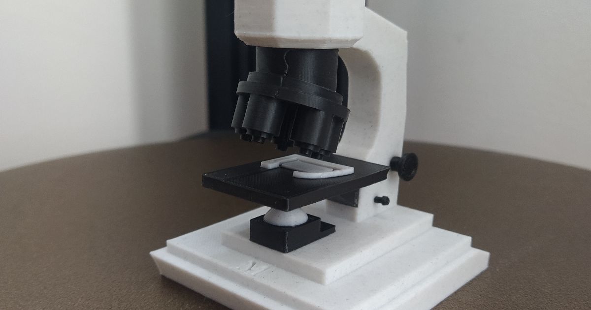 microscope / microscope by Brumet | Download free STL model ...