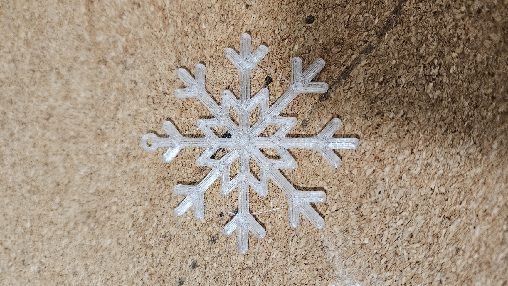 Snowflake Christmas Ornament