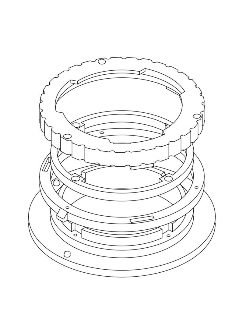 Pentacon 6 Lens Bayonet with Lockring
