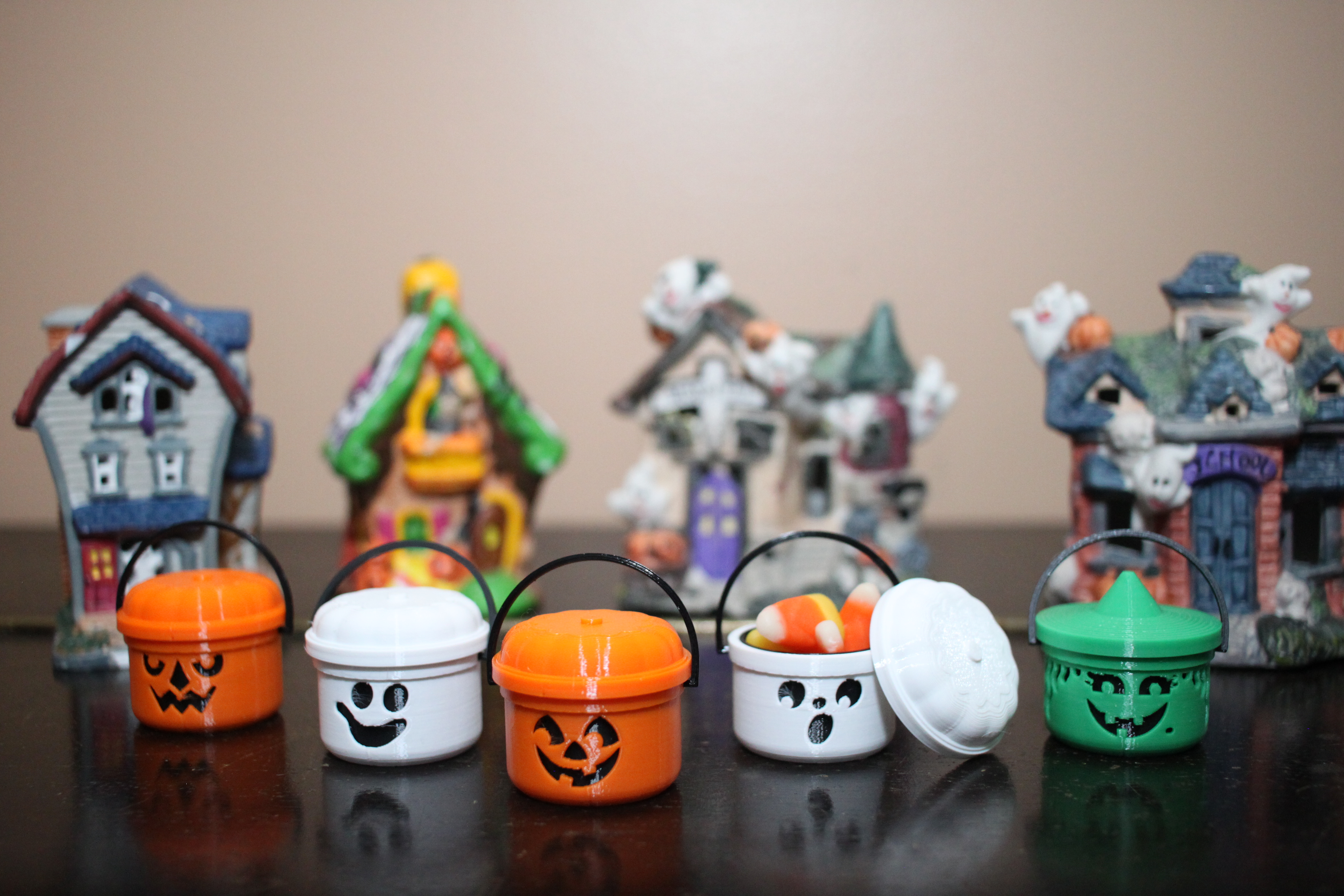Mini Halloween McBuckets (Single Extruder)