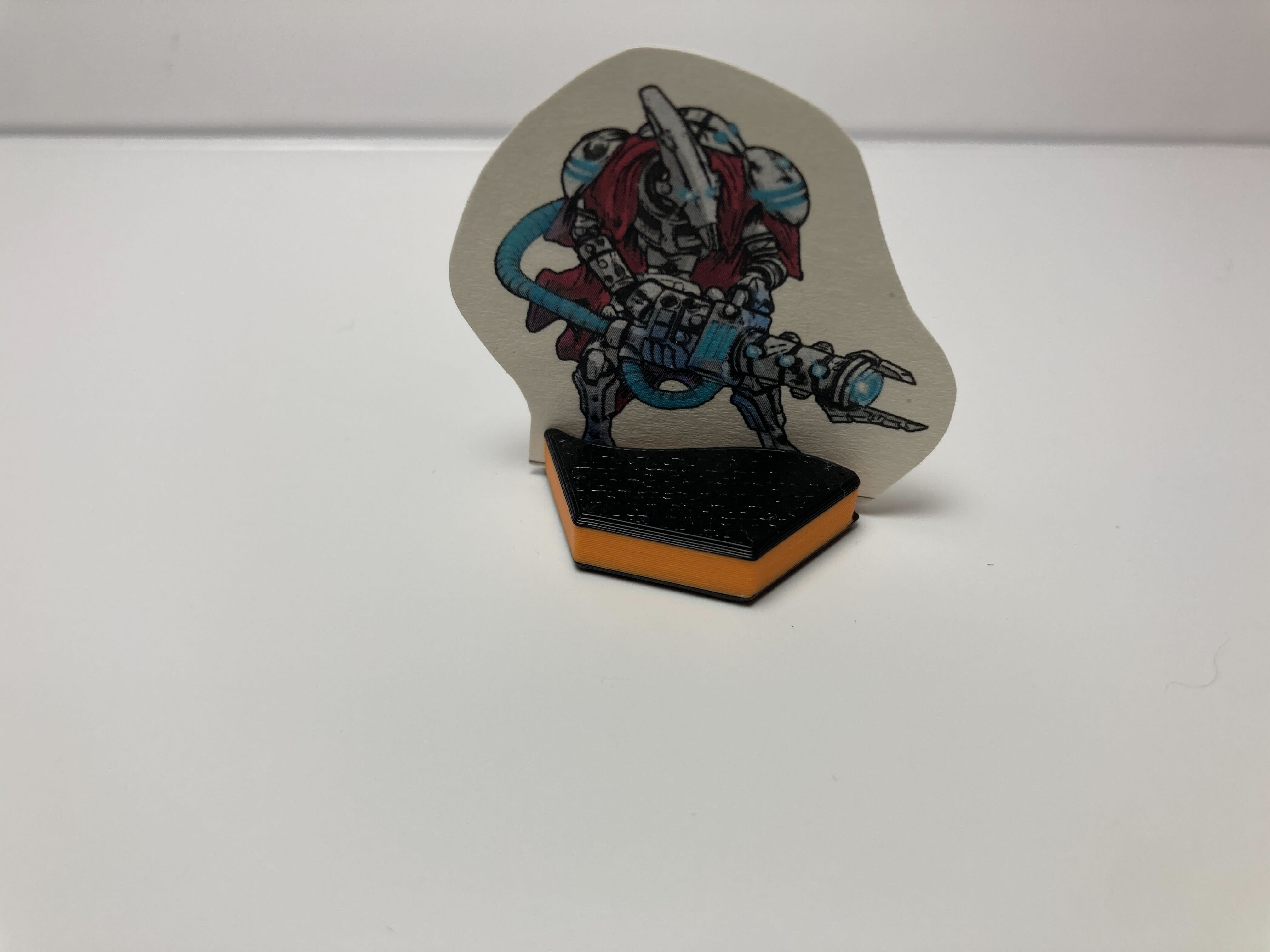 Hexagonal Paper Mini Base (Parameterized) — thumbnail 6