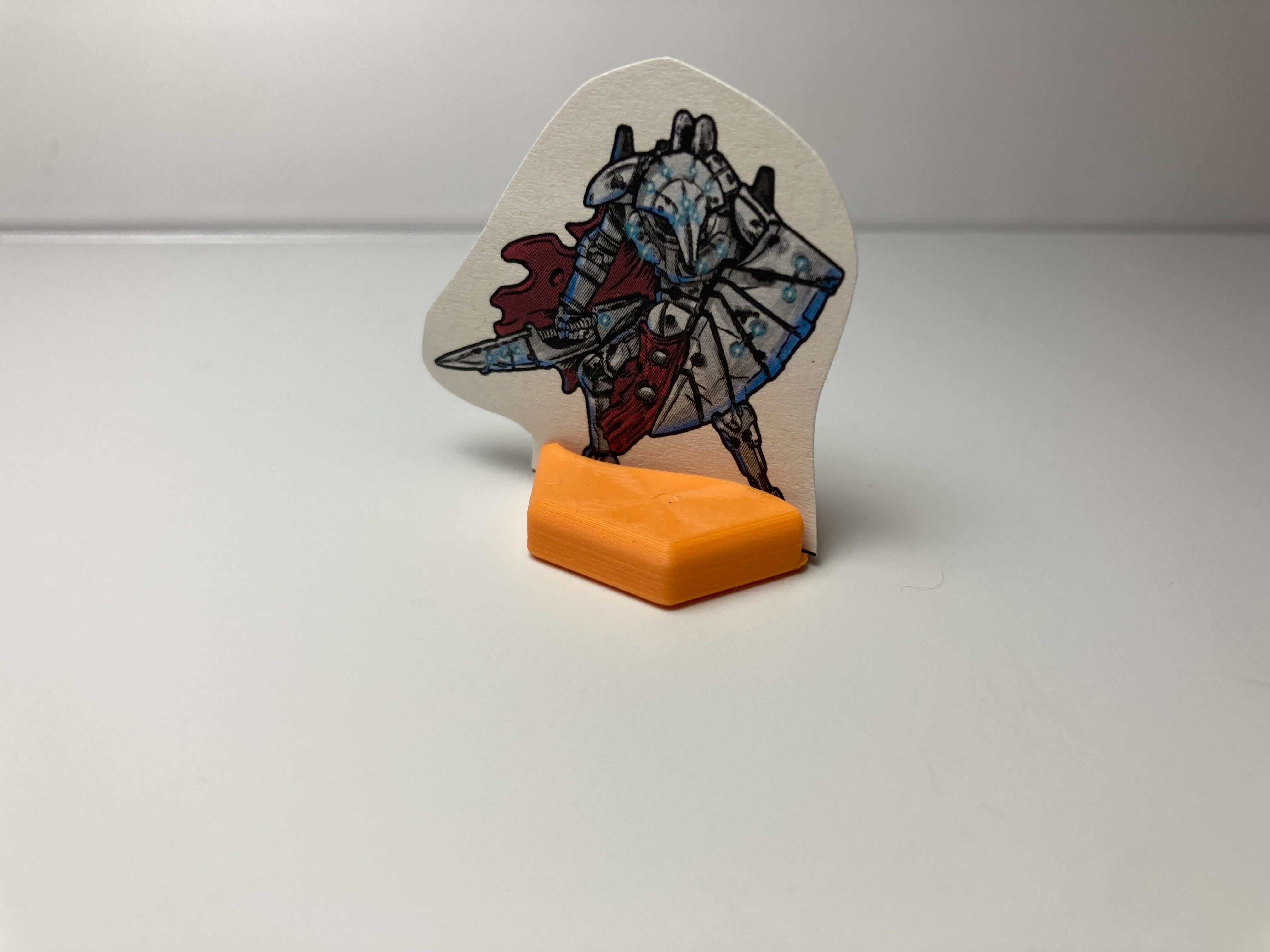 Hexagonal Paper Mini Base (Parameterized) — thumbnail 3