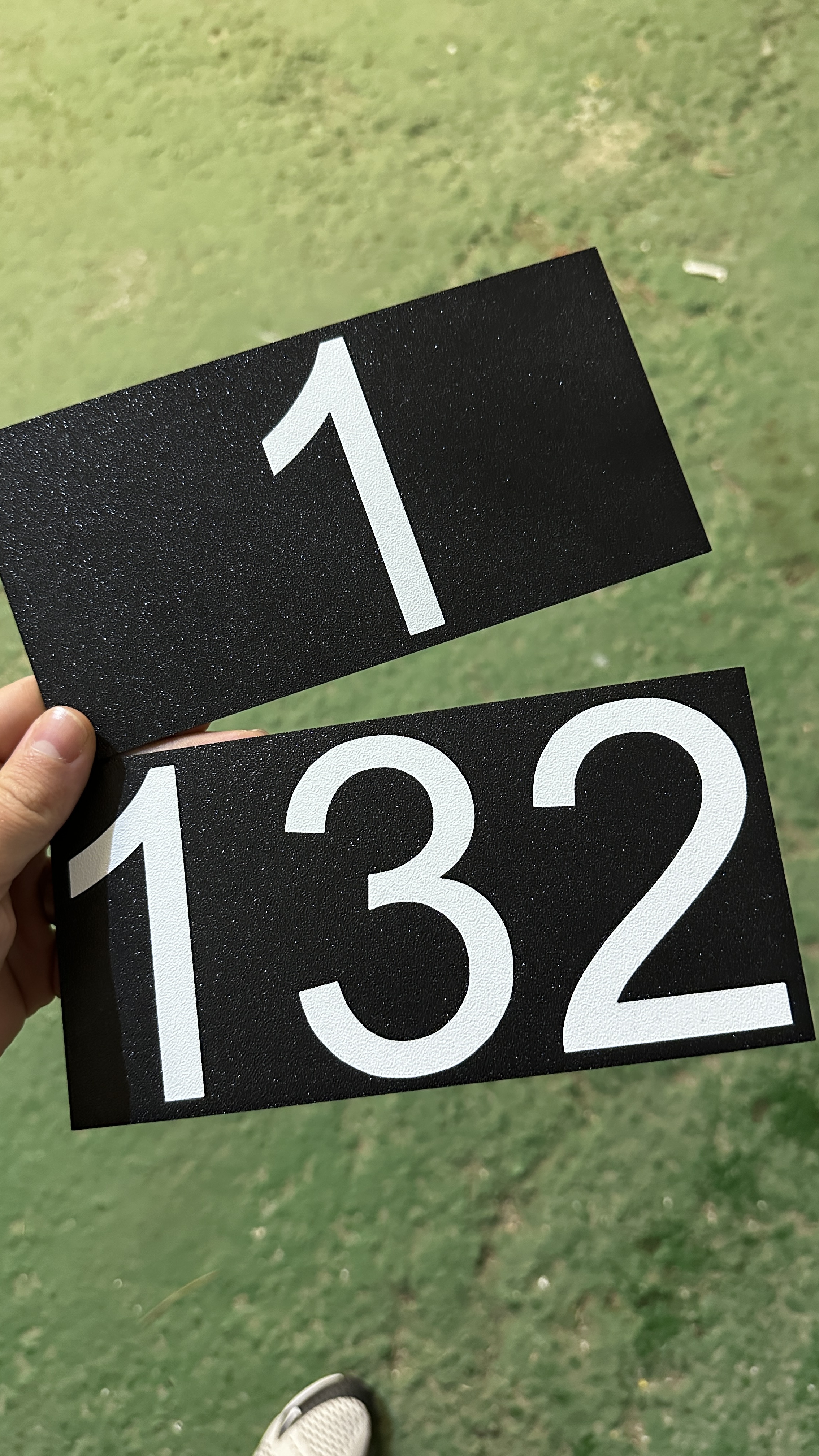 Number plate