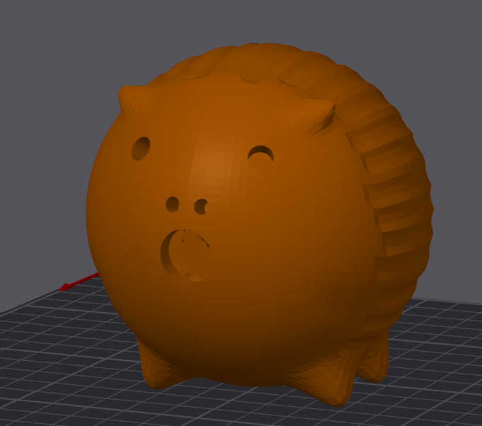 Hedgehog sculpture