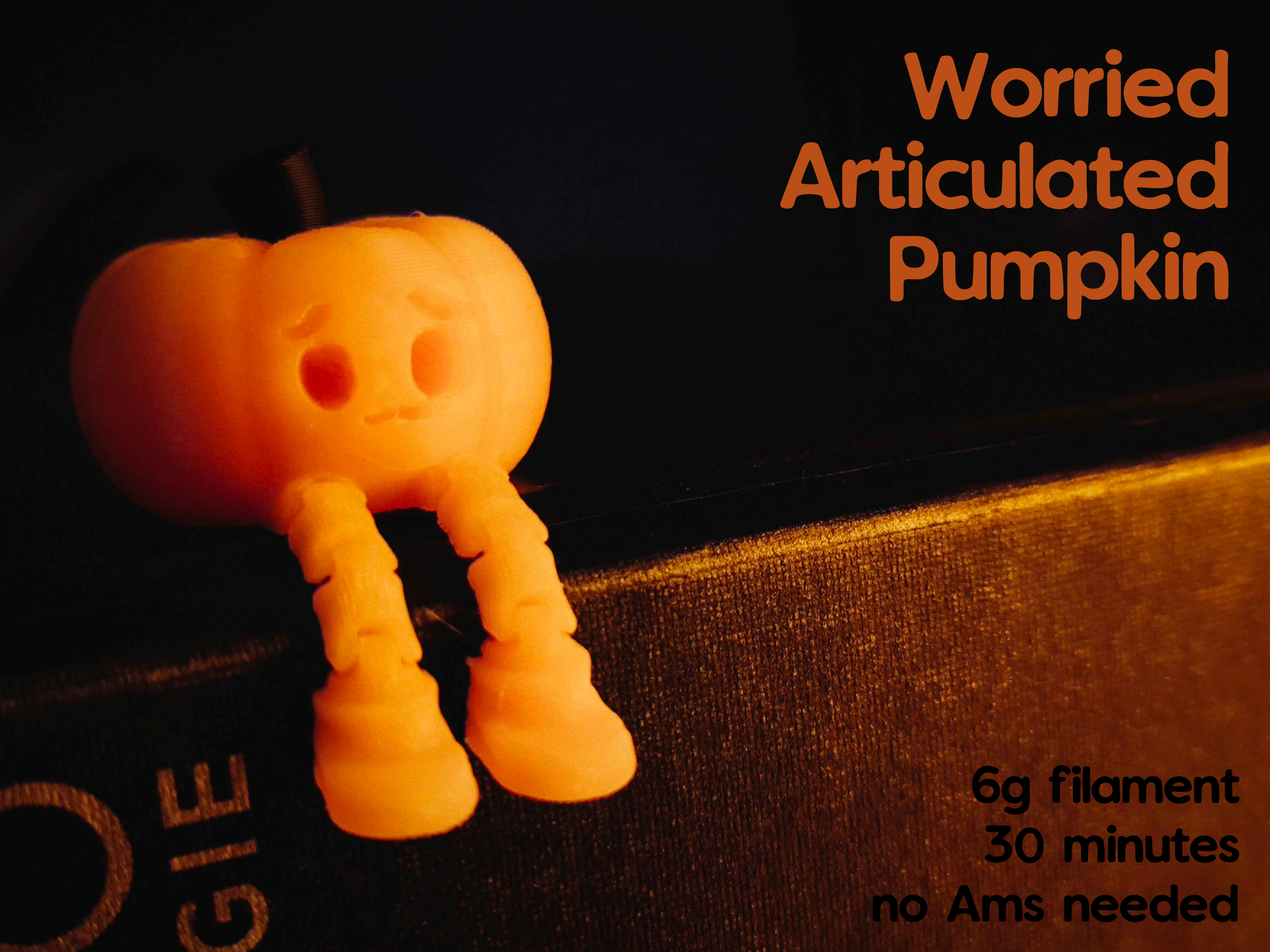 Worried Articulated Pumpkin