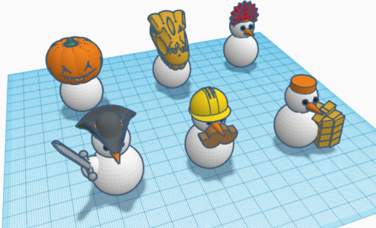 Snowmen in disguise: series 1