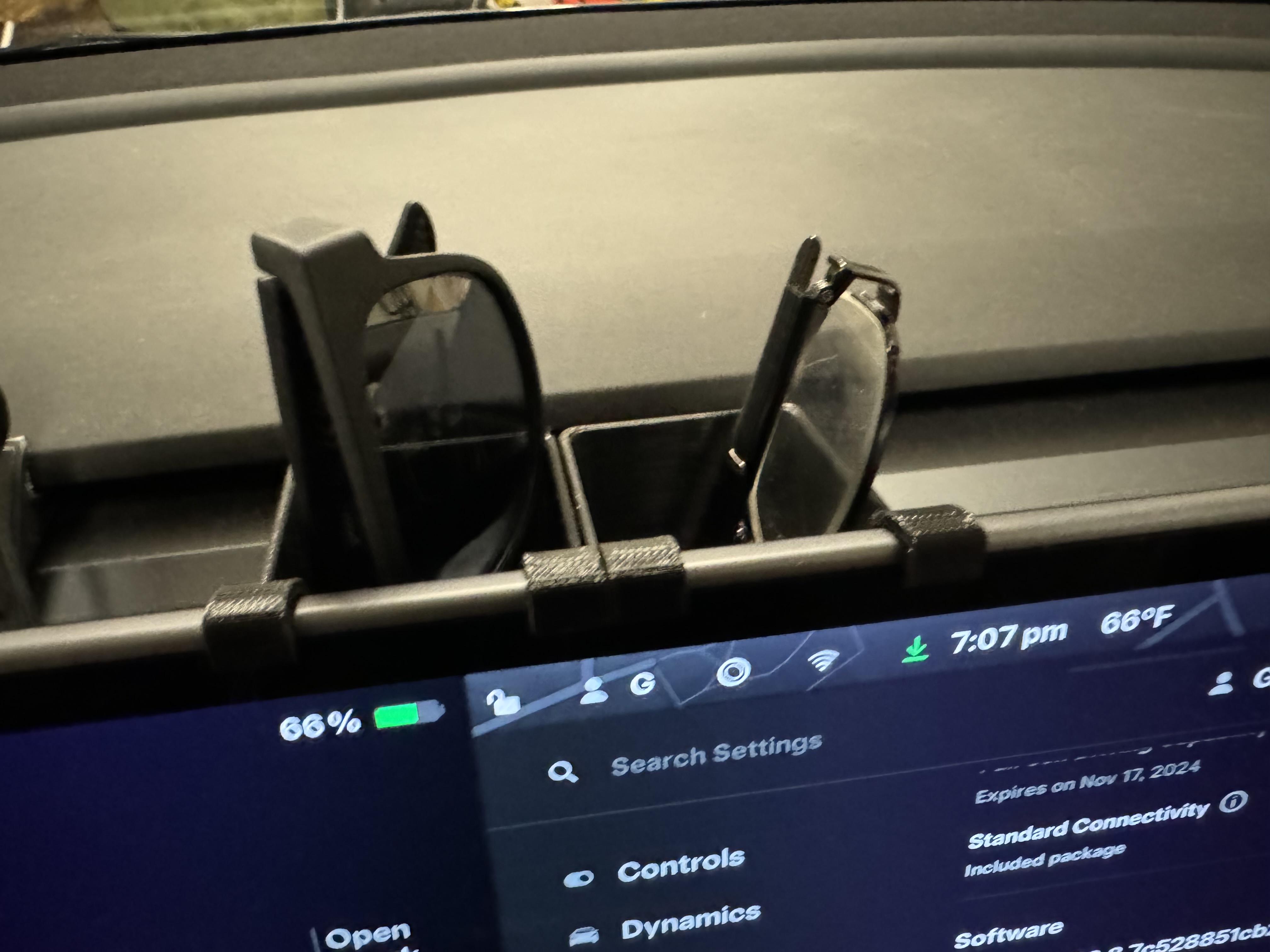 Tesla Model Y EyeGlass Holder