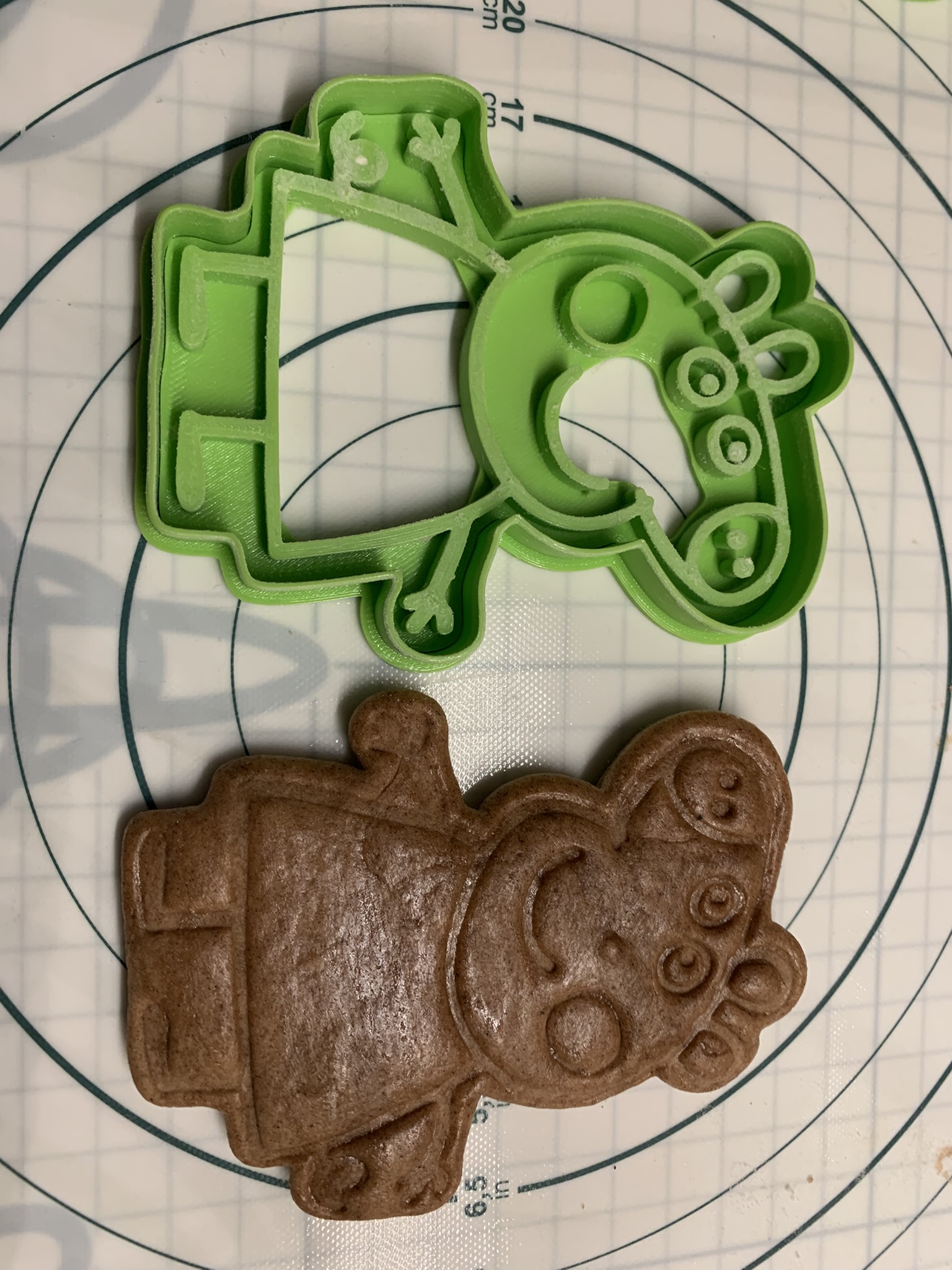 Peppa pig cookie cutter
