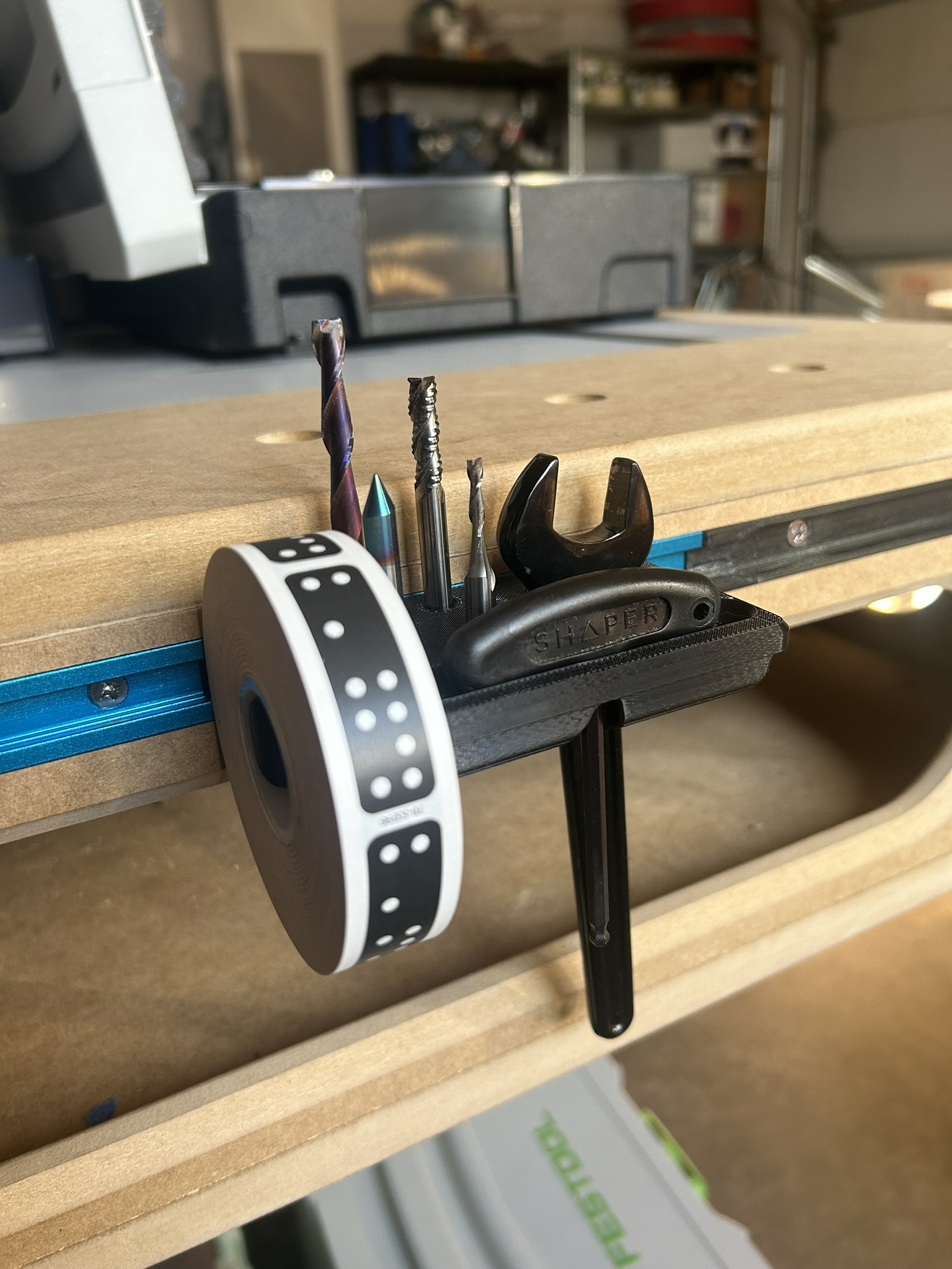 Shaper Origin T-Track Tray